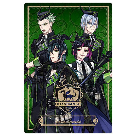 Disney Twisted Wonderland Twin Wafer [29.Diasomnia (Golden Foil Stamping ver.)]