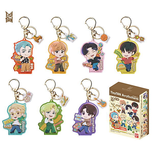 TinyTAN acrylic charm [All 7 type set(Full Complete)]