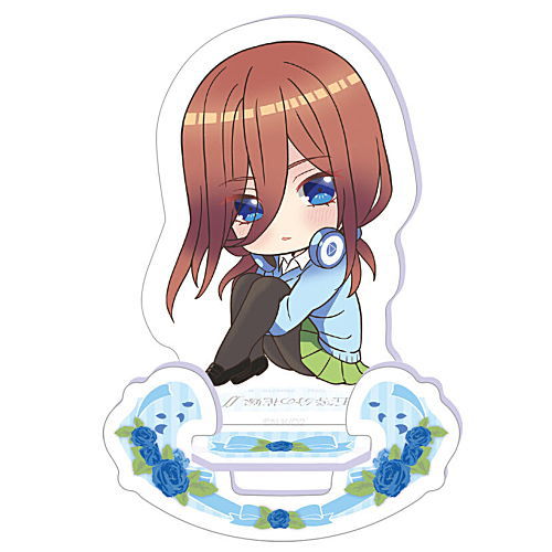 The Quintessential Quintuplets eason 2 YuraYura Mitsumete Acrylic Stand [3.Miku Nakano Uniform ver.]
