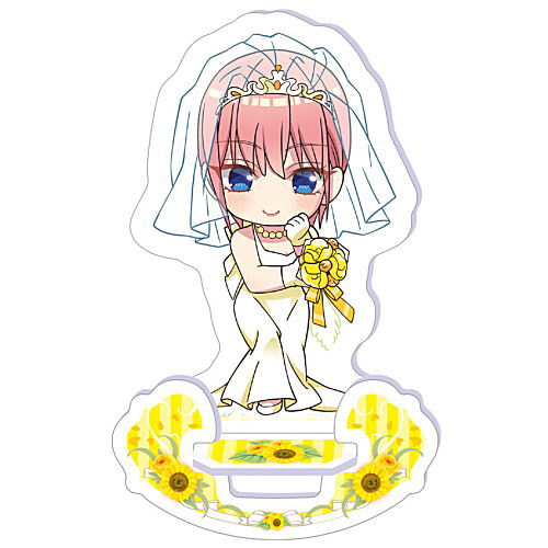 The Quintessential Quintuplets eason 2 YuraYura Mitsumete Acrylic Stand [6.Ichika Nakano Dress ver.]