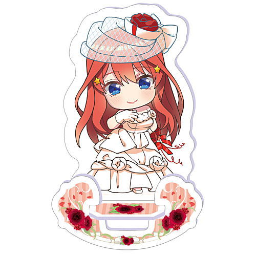 The Quintessential Quintuplets eason 2 YuraYura Mitsumete Acrylic Stand [10.Itsuki Nakano Dress ver.]