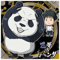 Niforamtion Movie Jujutsu Kaisen 0 Deformed Style Sticker Wafer [14.Yuta Okkotsu & Panda (rare)]