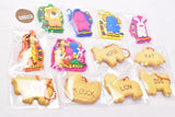GINBIS Tabekko Doubutsu Pukkuri Rubber Mascot Gummy [All 12 type set(Full Complete)]