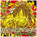 Niforamtion ONE PIECE Pirate Sticker Wafer [27.Monkey D. Luffy (Super Grand Rare)]