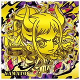 Niforamtion ONE PIECE Pirate Sticker Wafer [28.Yamato(Super Grand Rare)]