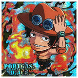 Niforamtion ONE PIECE Pirate Sticker Wafer [30.Secret 2: Portgas D. Ace]
