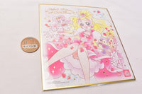 PreCure Shikishi ART Part.6 [9.Pafu & Aroma with Cure Flora (Golden foil stamping)]