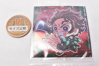 Niforamtion Kimetsu no Yaiba Deformed Style Sticker Wafer Part.6 [24.Tanjirou Kamado (rare)]