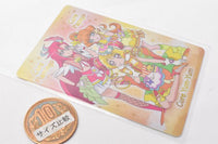 PreCure All Stars KiraKira Card Gummy [7.Cure Yum-Yum & Cure Flamingo & Cure Papaya]