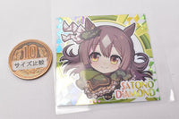 Umamusume Pretty Derby Pretty Derby Gummy Vol.2 [21.Satono Diamond (rare) (Rainbow Holo foil specification)]