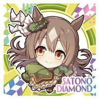Umamusume Pretty Derby Pretty Derby Gummy Vol.2 [21.Satono Diamond (rare) (Rainbow Holo foil specification)]
