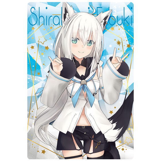 Hololive Wafer [6.Member card: Shirakami Fubuki]