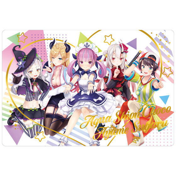 Hololive Wafer [33.2nd generation (group card) (golden foil stamping)]