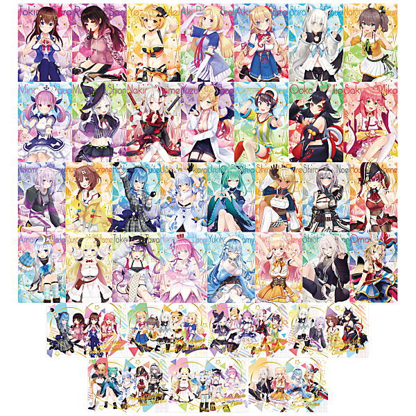 Hololive Wafer [All 37 type set(Full Complete)]