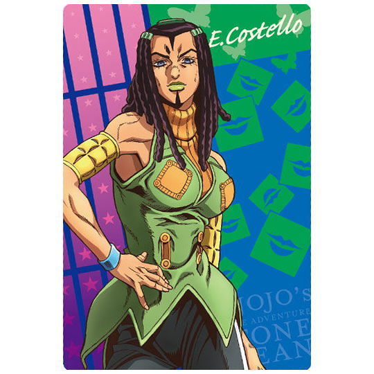 JoJo's Bizarre Adventure Stone Ocean Wafer [2.Ermes Costello (Character card)]