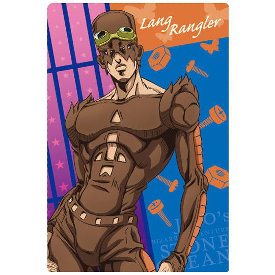 JoJo's Bizarre Adventure Stone Ocean Wafer [11.Lang Rangler (Character card)]