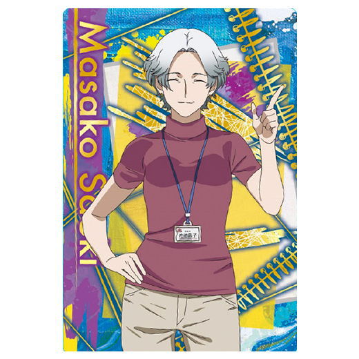 Blue Period Twin Wafer [7.Masako Saeki (Character card)]