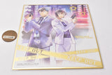Detective Conan Shikishi ART 7 [13.Miwako Sato & Wataru Takagi (Gold Foil stamped ver.)]