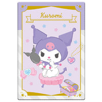 Sanrio Characters Wafer [5.Kuromi (Character card)]