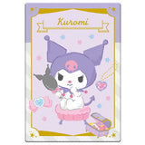 Sanrio Characters Wafer [5.Kuromi (Character card)]