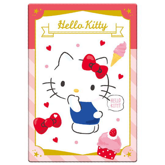 Sanrio Characters Wafer [6.Hello Kitty (Character card)]