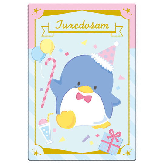 Sanrio Characters Wafer [8.Tuxedo Sam (Character card)]