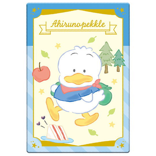 Sanrio Characters Wafer [15.Pekkle (Character card)]