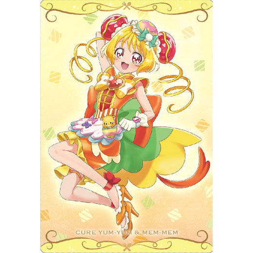 PreCure Card Wafer 5 [3.Cure Yum-Yum & Mem-Mem (N)]