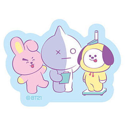 BT21 Gummy 2 BT21 SCHOOL [15.COOKY�E½•VAN�E½•CHIMMY]