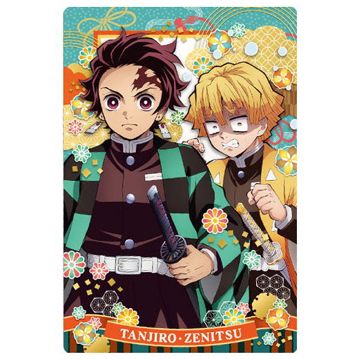 Kimetsu no Yaiba Wafer 5 [17.Tanjirou Zenitsu Inosuke (Rare)]