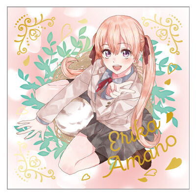 A Couple of Cuckoos Koisurukakkounotamago Choco [12.Erika Amano (Rare Sticker) (Foil Stamping)]