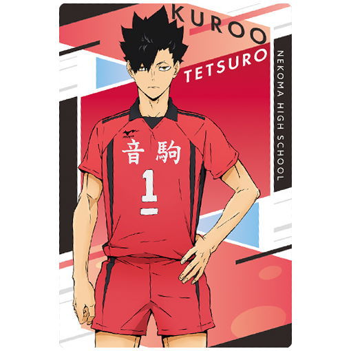 Haikyuu!! Wafer [15.Tetsuro Kuroo (Character Card)]