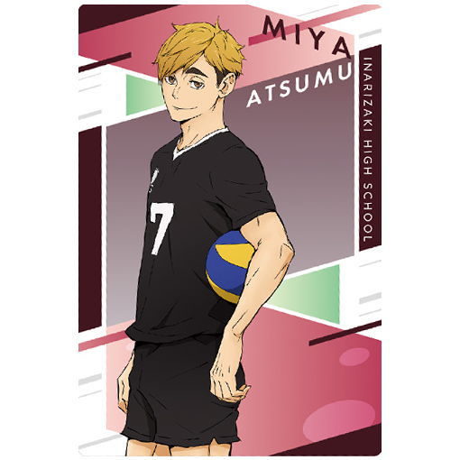 Haikyuu!! Wafer [19.Atsumu Miya (Character Card)]