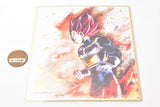 Dragon Ball Shikishi ART RAGING [5.Rare:Super Saiyan God Vegeta]