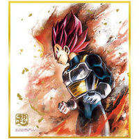 Dragon Ball Shikishi ART RAGING [5.Rare:Super Saiyan God Vegeta]