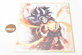 Dragon Ball Shikishi ART RAGING [6.Rare:Ultra Instinct Son Gokou]