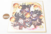 Dragon Ball Shikishi ART RAGING [14.Rare:Son Gokou & Son Gohan & Son Goten]