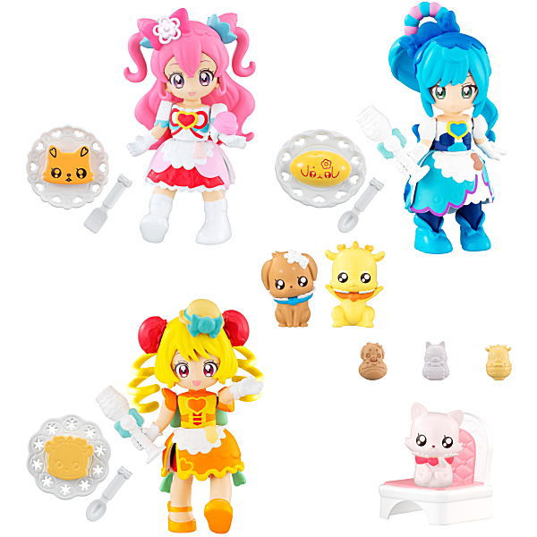 Delicious Party Pretty Cure Precute [All 5 type set(Full Complete)]