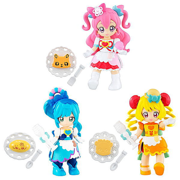 Delicious Party Pretty Cure Precute [Assort 3 type set(1.Cure Precious set/2.Cure Spicy set/3.Cure Yum-Yum set)]