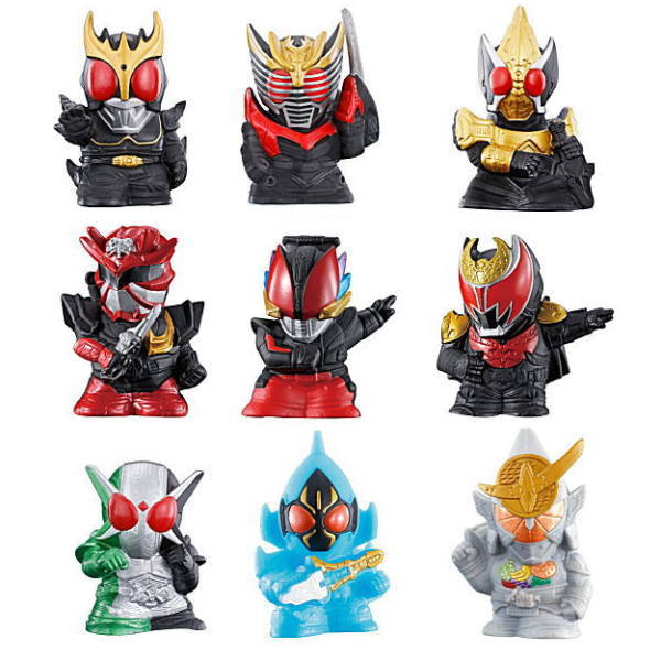 Kamen Rider Kids Saikyou Form Shuuketsu!! [Assorted 9 type set (1.2.3.4.5.6.7.8.9)]
