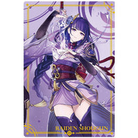 Genshin Impact Genshin Wafer 2 [12.Raiden Shougun (R)]
