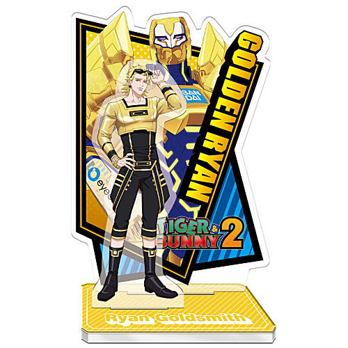 TIGER & BUNNY 2 Your Partner Acrylic Stand [4.Golden Ryan]