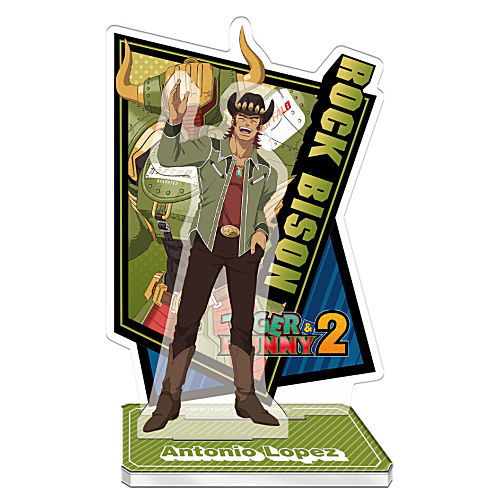 TIGER & BUNNY 2 Your Partner Acrylic Stand [8.Rock Bison]