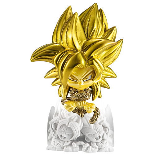 Dragon Ball Super Warrior Figure Part.6 [8.Super Rare: Super Saiyan4 Gogeta (Gold Color ver.)]