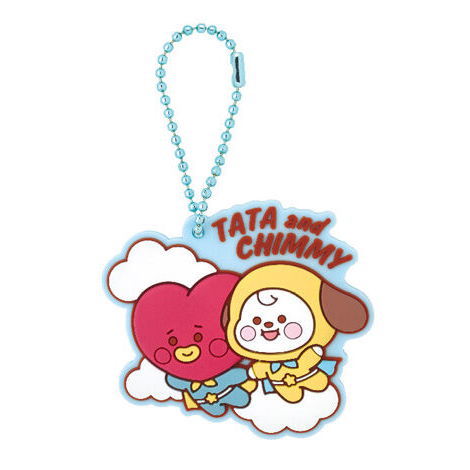 BT21 Pukkuri Rubber mascot Part.2 [10.TATA�•CHIMMY]