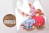 BT21 Pukkuri Rubber mascot Part.2 [13.TATA�E½•COOKY�E½•KOYA]