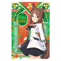 Umamusume Pretty Derby Twin Wafer 2nd R [6.Character card (matching clothes) Fine Motion (Hologram & stamping)]