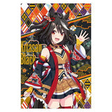 Umamusume Pretty Derby Twin Wafer 2nd R [10.Character card (matching clothes) Kitasan Black (Hologram & stamping)]