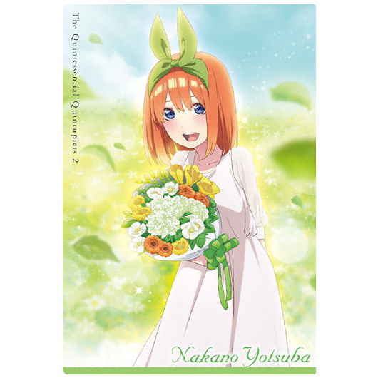 The Quintessential Quintuplets SS Wafer Part.3 [4.Character Card 4: Yotsuba Nakano]