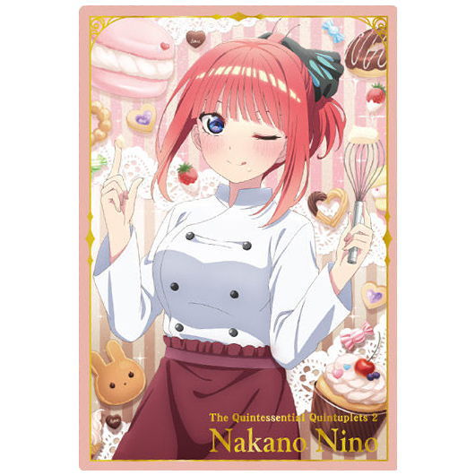 The Quintessential Quintuplets SS Wafer Part.3 [16.Visual Card 2: Nino Nakano]